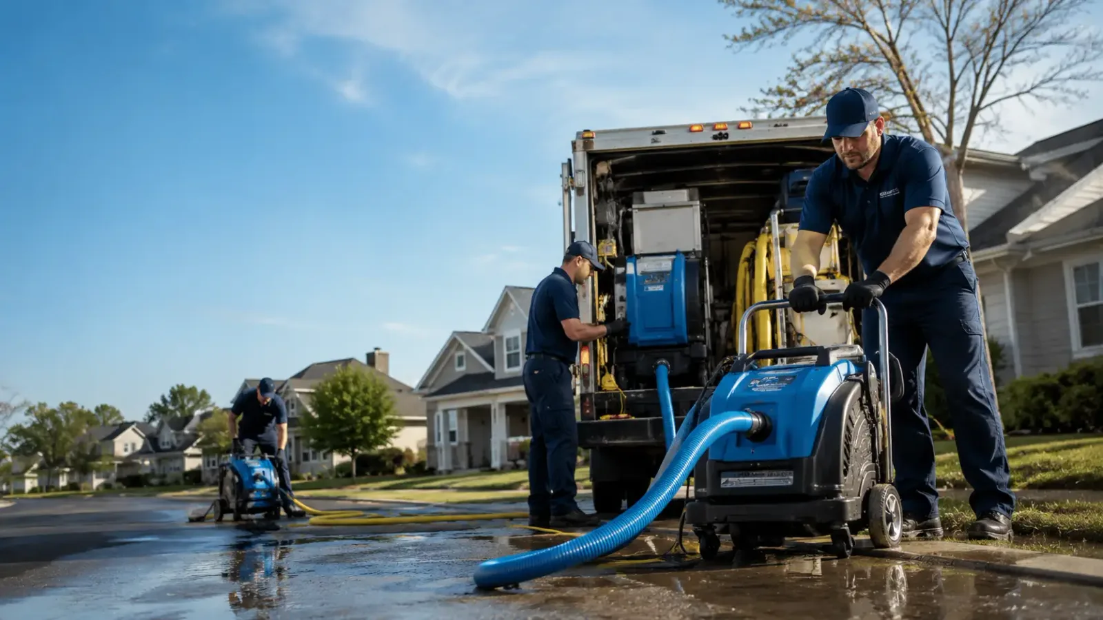 Flood Damage Cleanup in Helena, OH